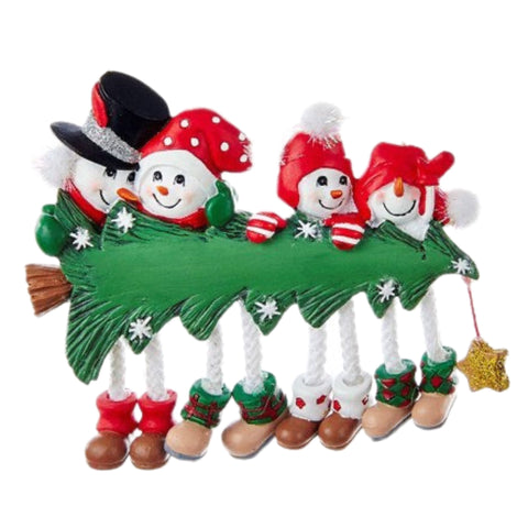 Snowman Family Of 4 Ornament