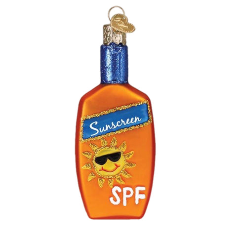 Sunscreen Ornament