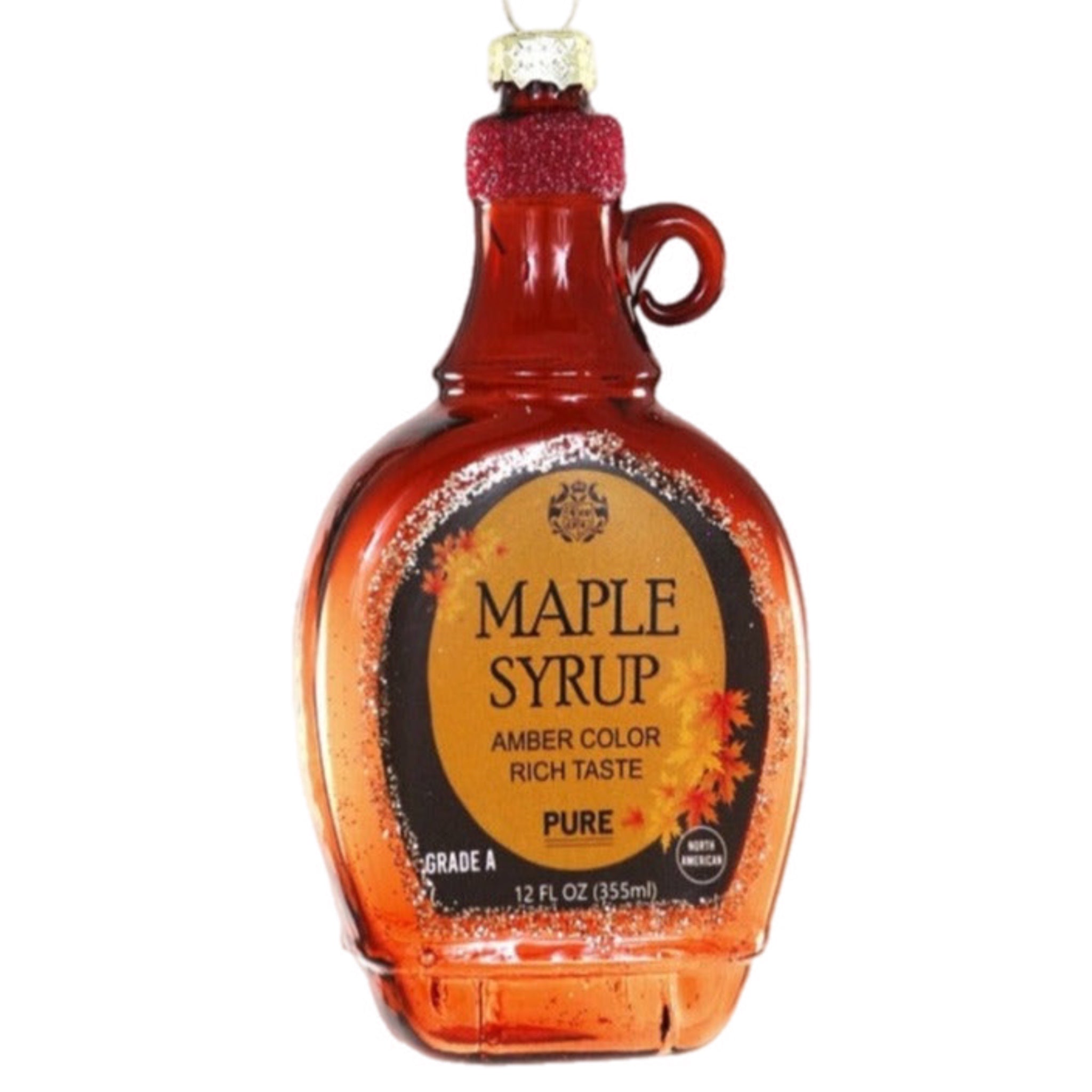 Maple Syrup Bottle Ornament