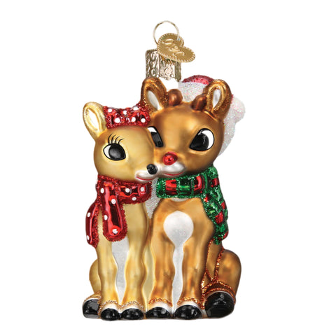 Rudolph And Clarice Ornament