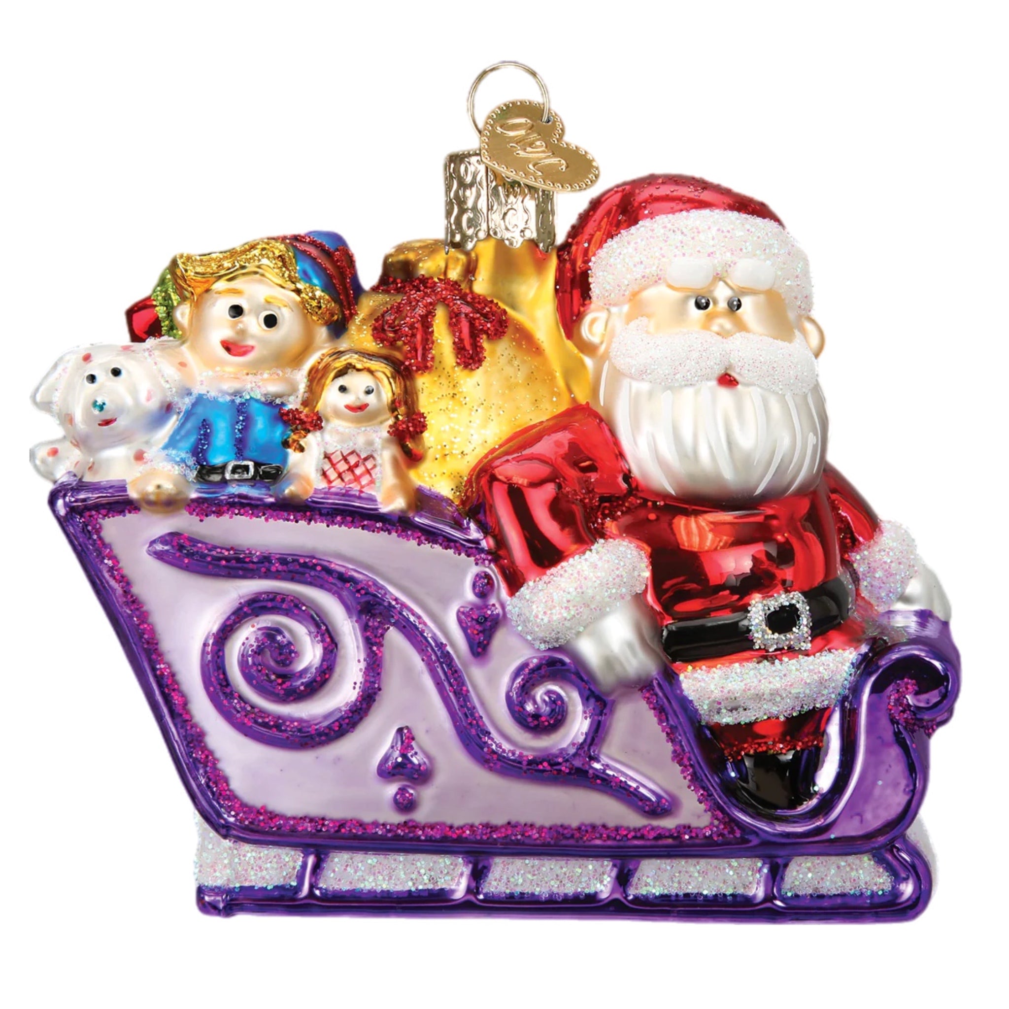 Santa And Friends Ornament