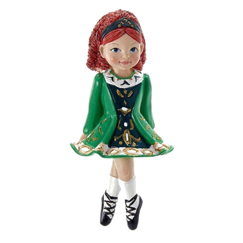 Dancing Irish Girl Ornament