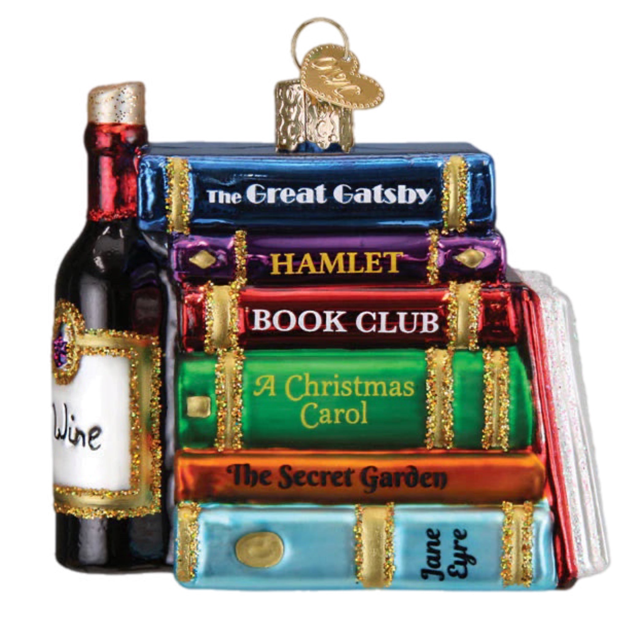 Book Club Ornament