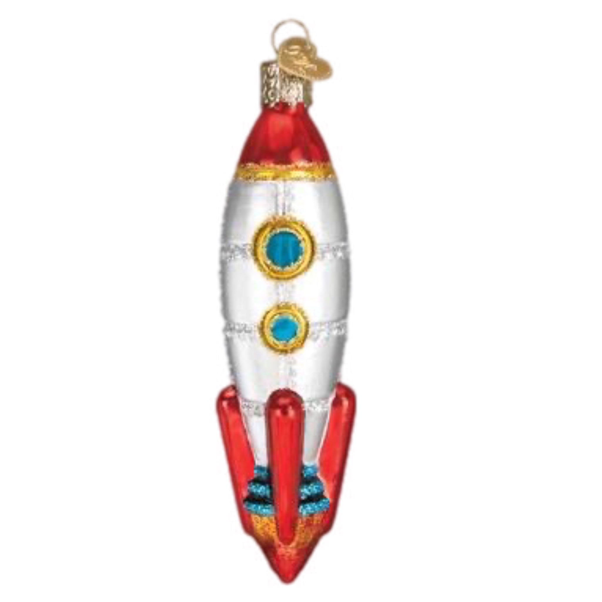 Rocket Ship Ornament