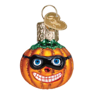 Mini Masked Jack O’Lantern Ornament