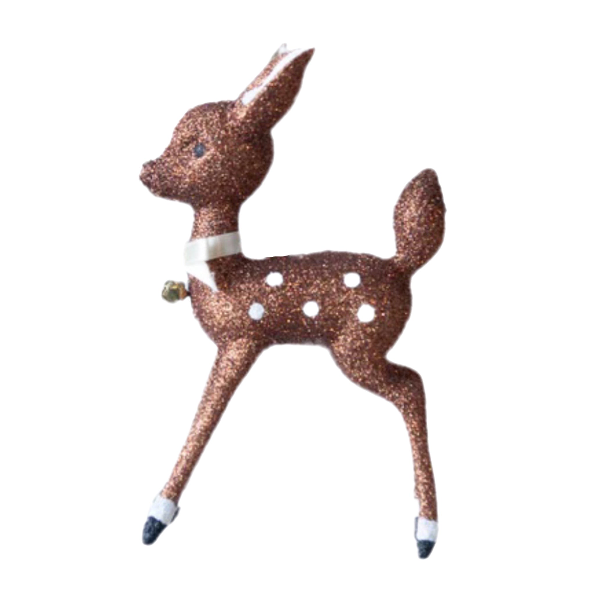 Glitter Fawn Ornament