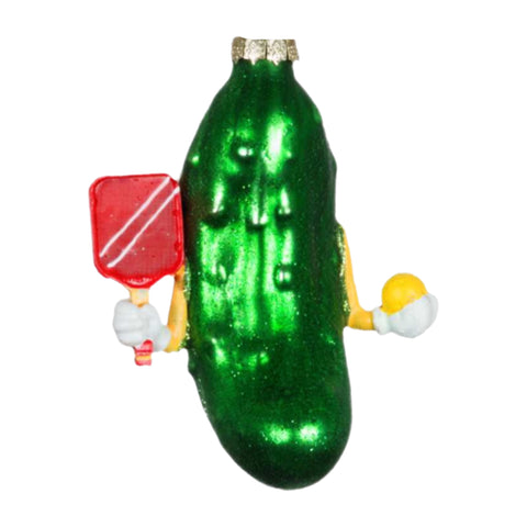 Pickleball Pickle Ornament