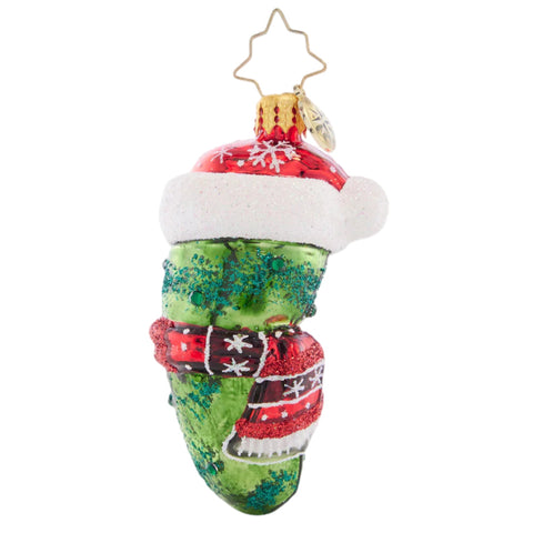 Little Gem: Chilly Christmas Pickle Ornament