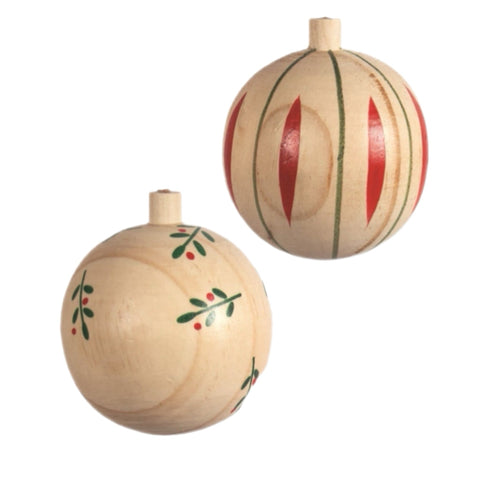 Assorted Wooden Ball, INDIVIDUALLY SOLD