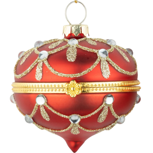 Assorted Red & Gold Swag Kismet Ball, INDIVIDUALLY SOLD