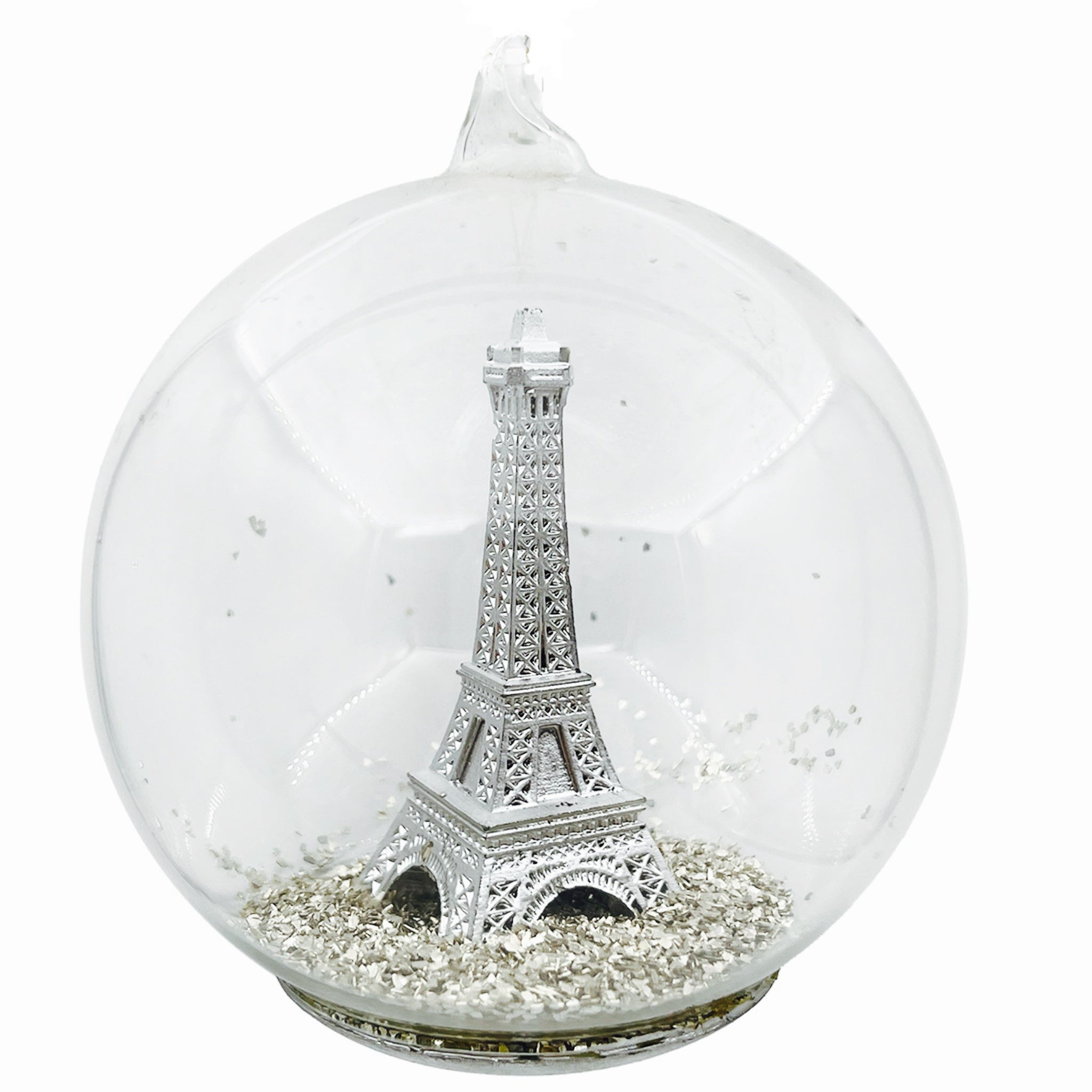 Silver Eiffel Tower Ball