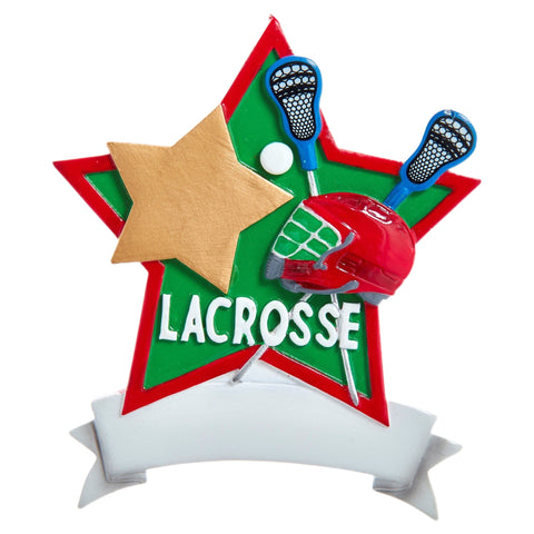 Lacrosse Ornament