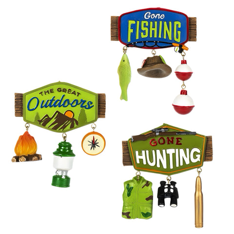 Assorted Outdoor Dangle Ornament, INDIVIDUALLY SOLD