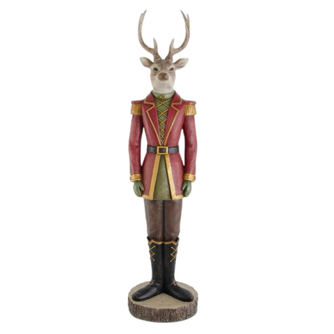 4’ Reindeer Solider Figurine