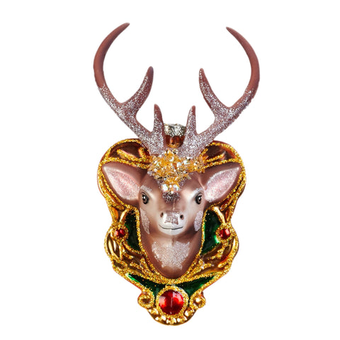 Reindeer Head Ornament