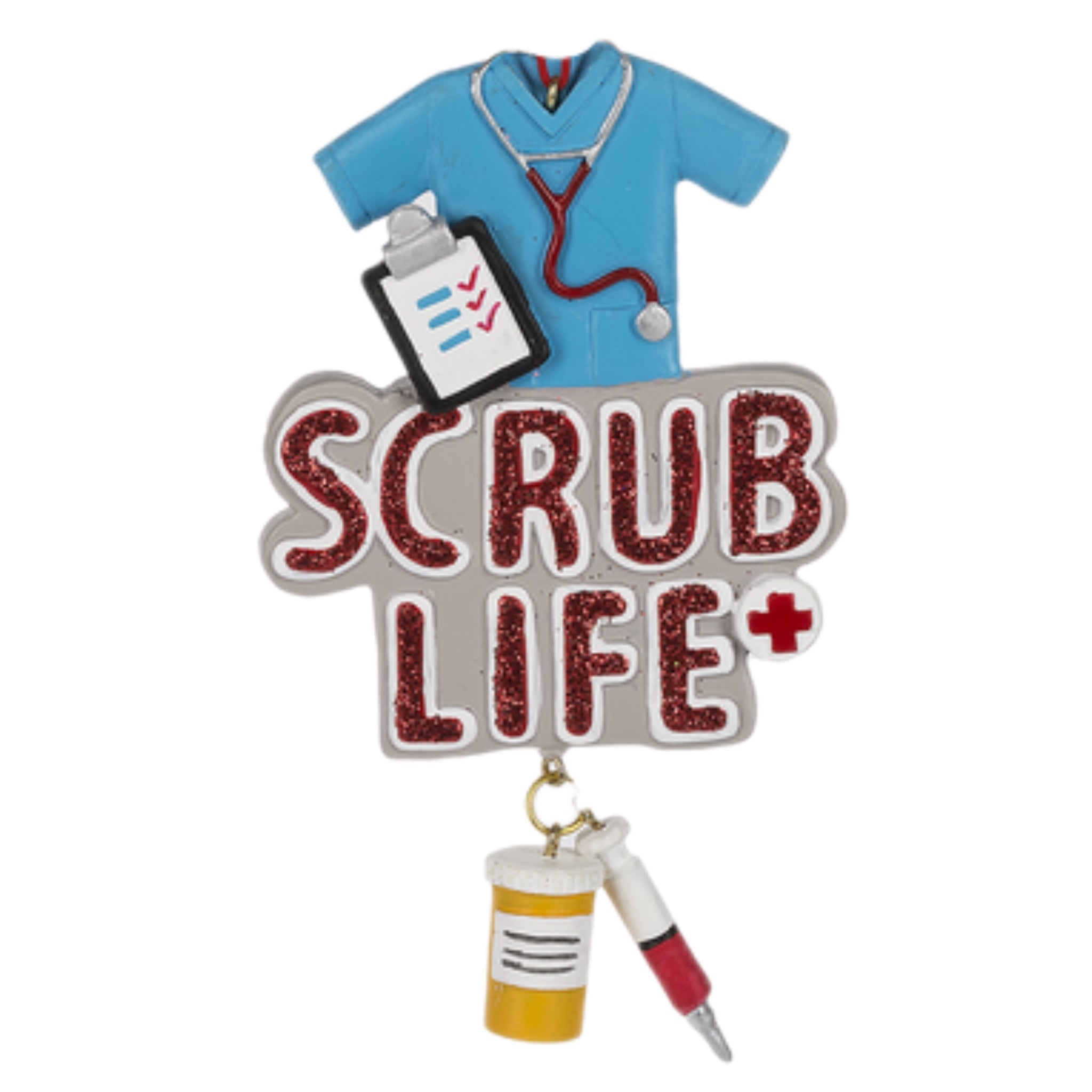 Scrub Life Nurse Ornament