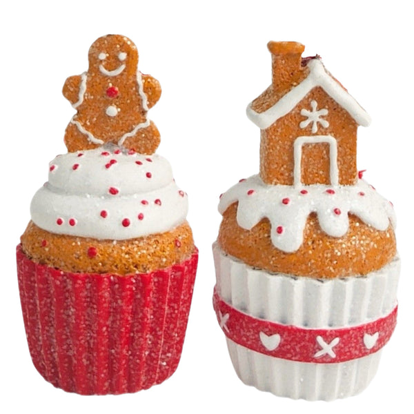 Assorted Cupcake Ornament, INDIVIDUALLY SOLD