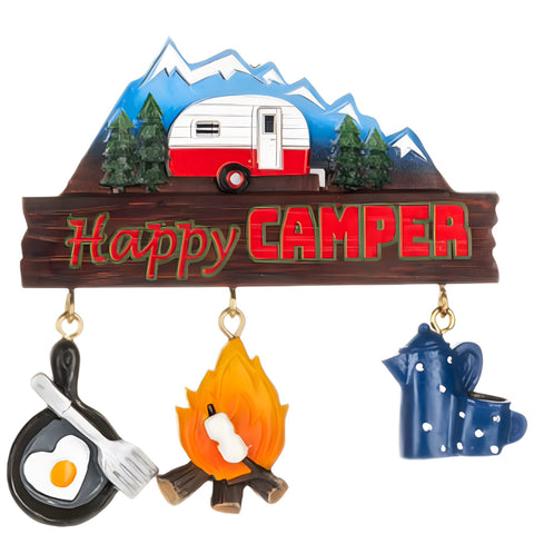 Happy Camper Dangle Ornament