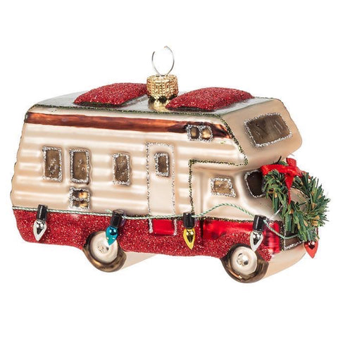 RV With Lights Ornament