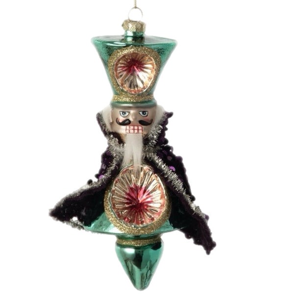 Assorted Nutcracker Reflector Ornament, INDIVIDUALLY SOLD