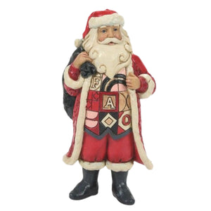 FAO Schwarz Santa With Toy Bag Ornament