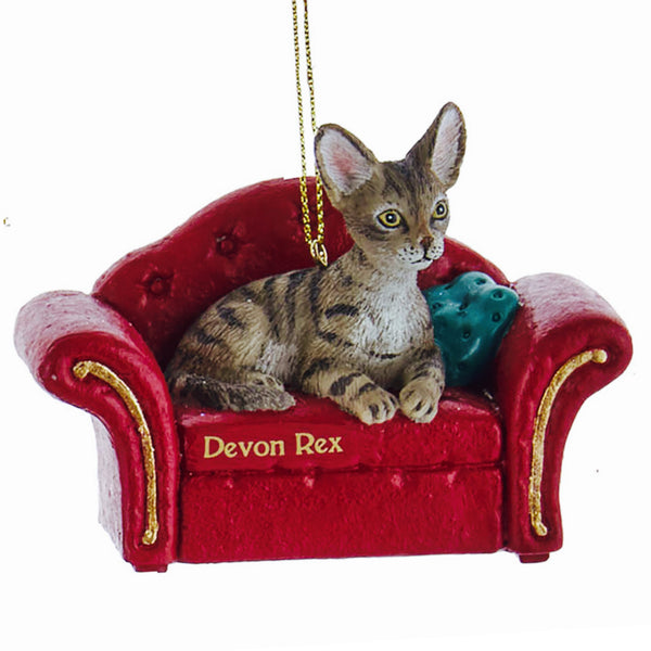 Assorted Cat On Sofa Ornament, INDIVIDUALLY SOLD