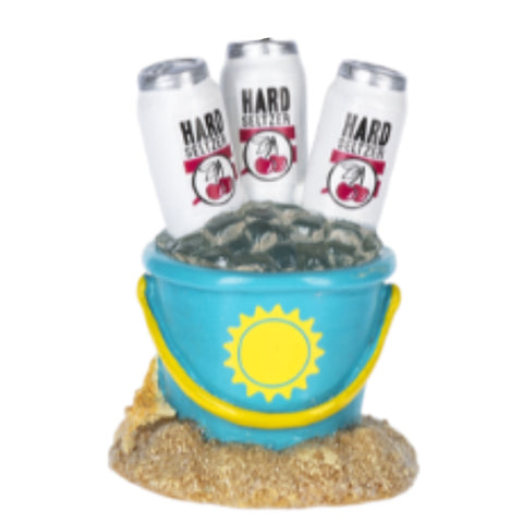 Sand Bucket Beer Can Ornament