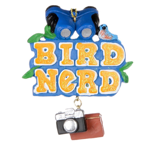 Bird Nerd Ornament