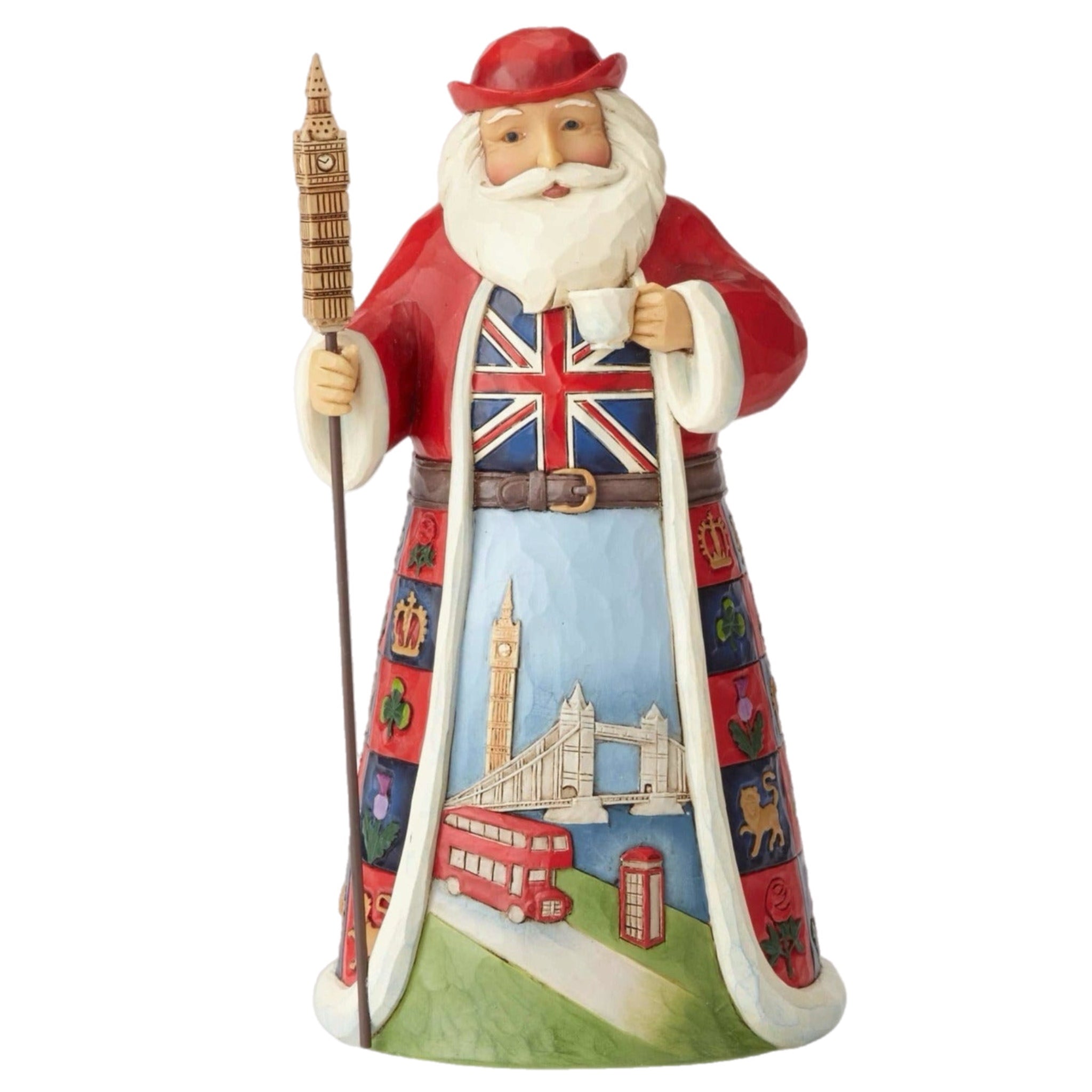 Santa Of The World: 
British Figurine