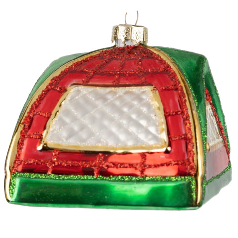 Red And Green Tent Ornament