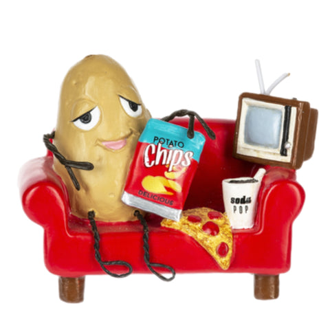 Couch Potato Ornament