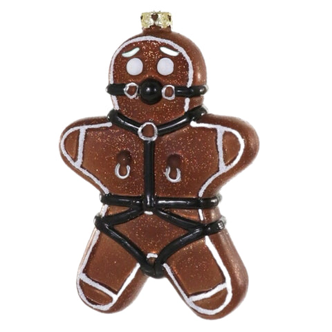 Naughty Gingerbread Man Ornament