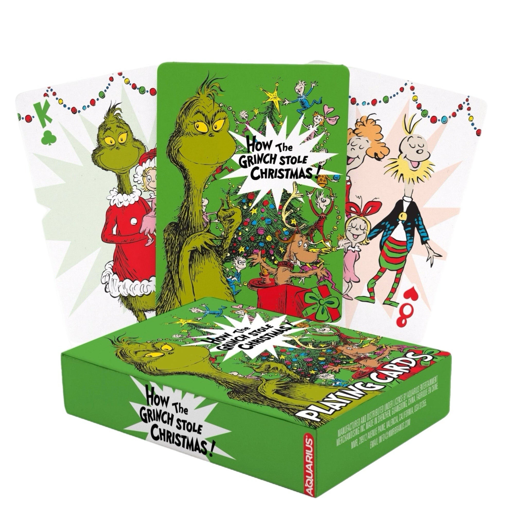 Grinch Playing Cards