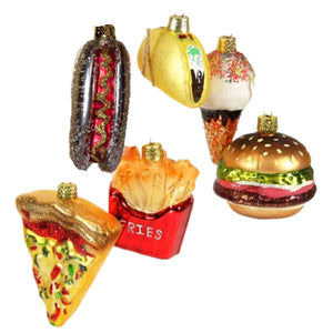 Assorted Mini Fast Food Ornament, INDIVIDUALLY SOLD