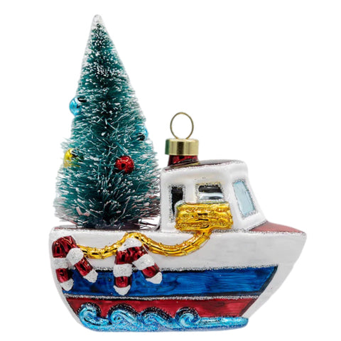 Tugboat Ornament