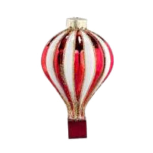 Red Hot Air Balloon Ornament