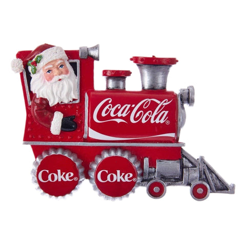 Coca Cola Train Ornament