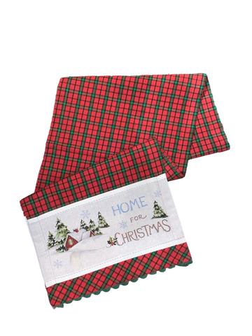 Home For Christmas Table Runner