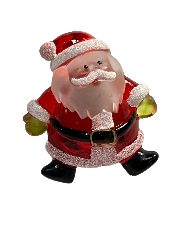 LED Santa Christmas Pin