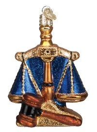 Scales Of Justice Ornament