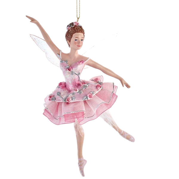 Pink Sugar Plum Fairy Ornament