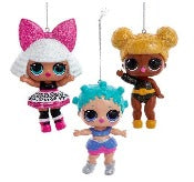 Assorted LOL Surprise Doll Ornament, INDIVIDUALLY SOLD