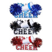 Assorted Cheer Leader Ornament, INDIVIDUALLY SOLD