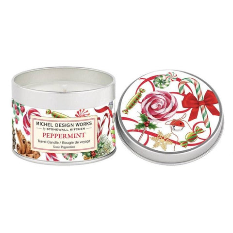 Michel Design Works Travel Candle: Peppermint