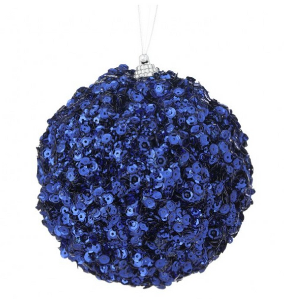 Assorted 4" Sequin Ball, INDIVIDUALLY SOLD