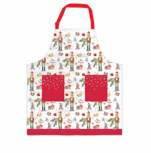 Michel Design Works ADULT Apron: Nutcracker Suite