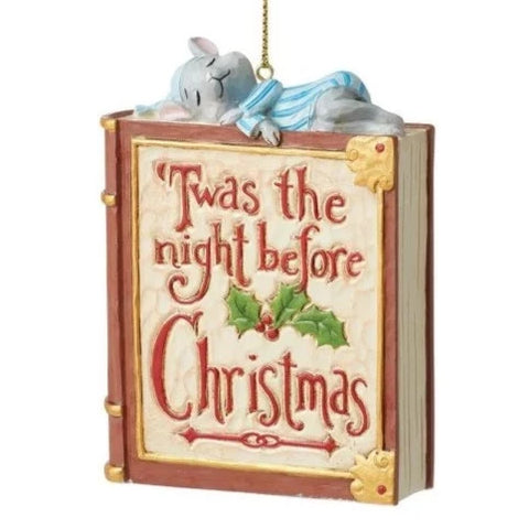 Twas' The Night Before Christmas Book Ornament