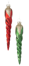 Assorted Icicle Ornament, INDIVIDUALLY SOLD