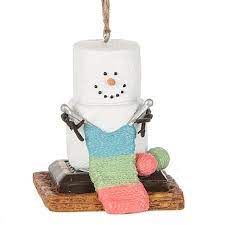 S'mores Knitting Ornament