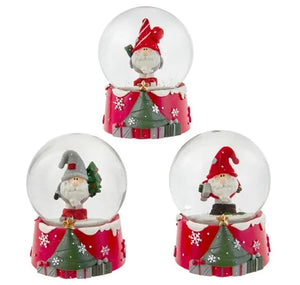 Assorted Gnome Snowglobe, INDIVIDUALLY SOLD